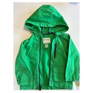 NWT Carters Green Jacket 4t